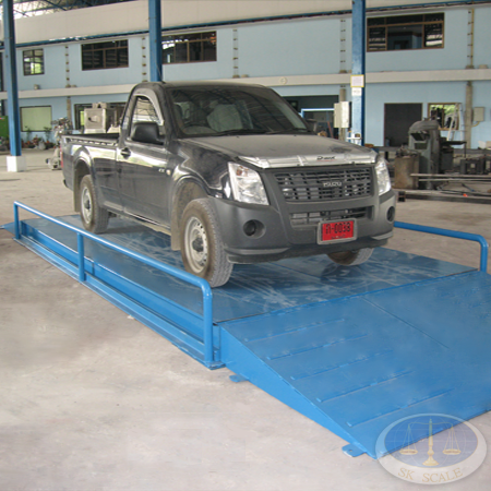 เครื่องชั่งรถบรรทุกแบบแท่นโมบาย