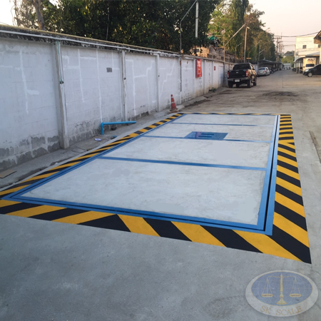 เครื่องชั่งรถบรรทุกแบบฝังบ่อ