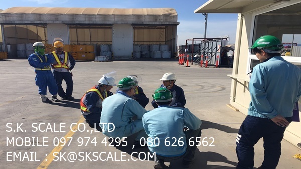 เครื่องชั่งวางพื้น พิกัด 5 ตัน