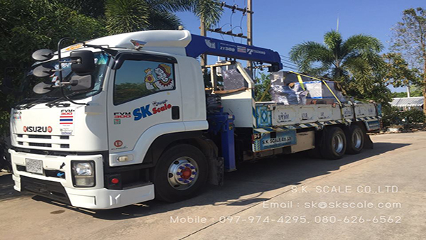 เครื่องบรรจุแป้ง 4 ถังชั่ง